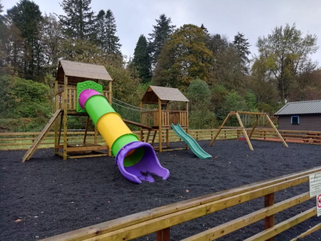 Playground at Barrhill Holiday Park